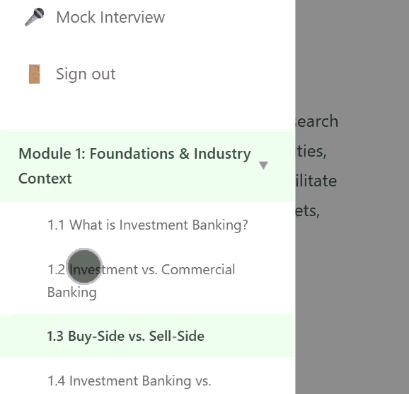 Interactive textbook module interface preview